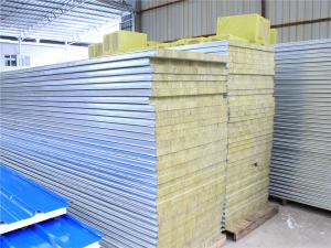 巖棉夾芯板平板